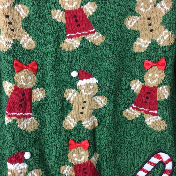 Karen Scott Holiday Gingerbread Marine Sweater - Picture 3 of 6